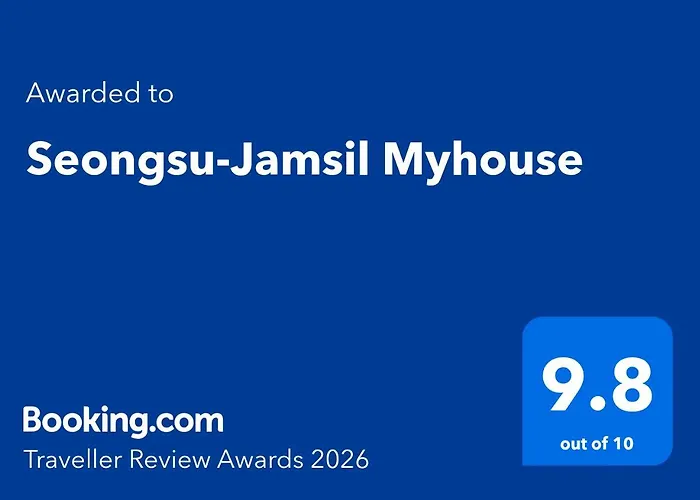 My House 5min Walk To Seongsu Musinsa, Olive Young, Konkuk Stn 6min, 3 Acs 公寓 首爾